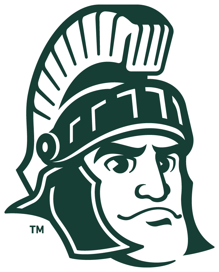Michigan State Spartans 2016-Pres Mascot Logo v3 iron on transfers for clothing
